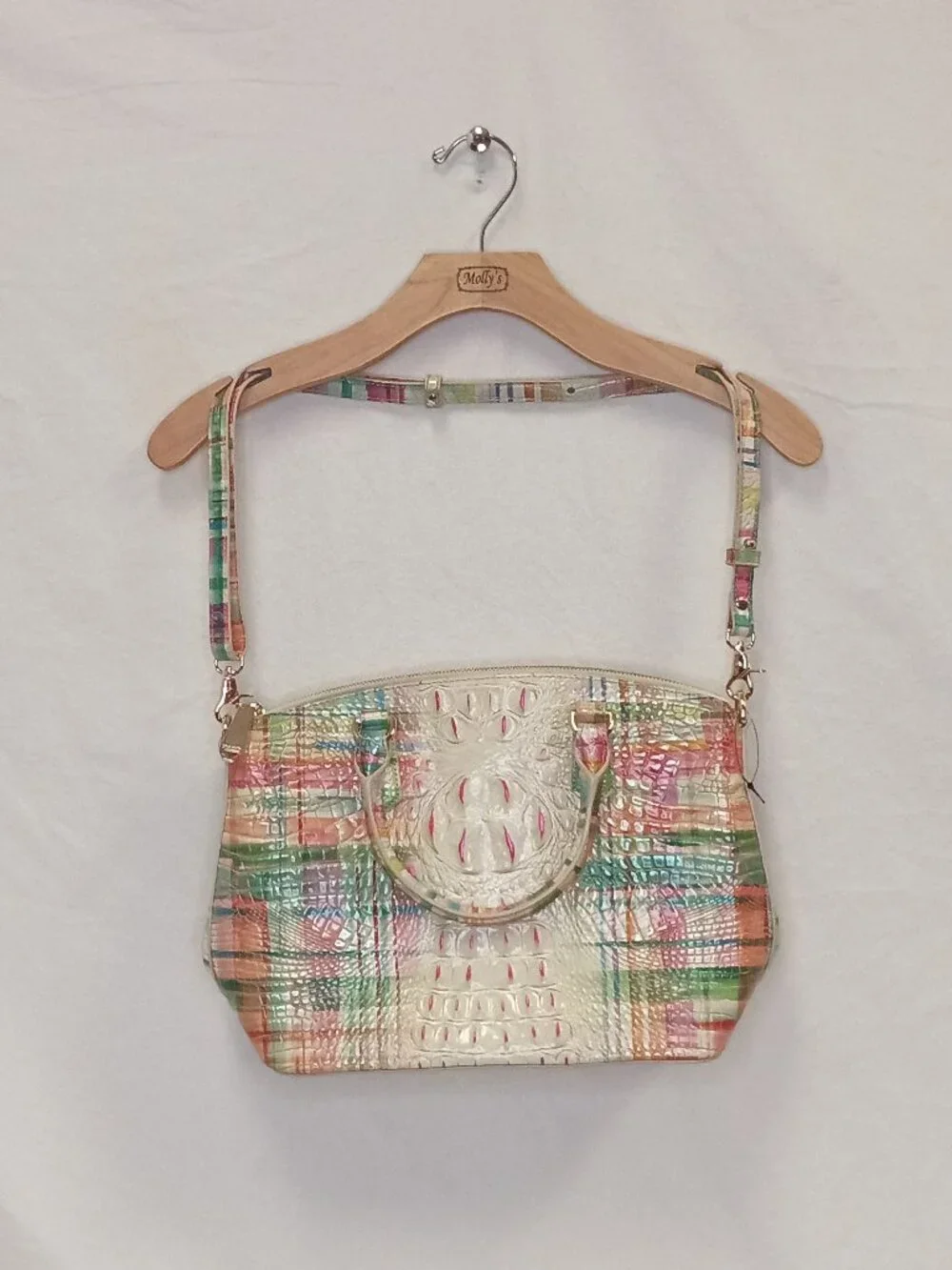 Brahmin Satchel with Crossbody Strap